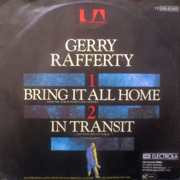 Gerry Rafferty : Bring It All Home (7", Single)