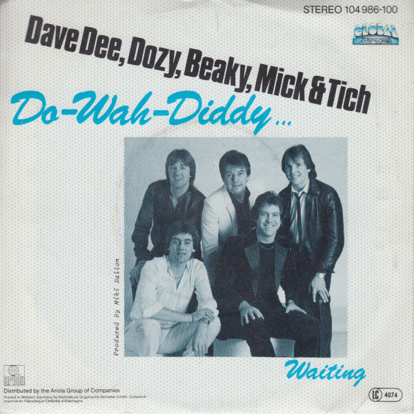 Dave Dee, Dozy, Beaky, Mick & Tich : Do-Wah-Diddy (7")