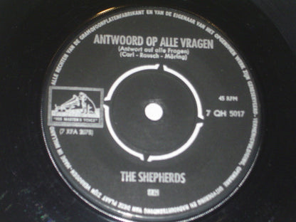 The Shepherds : Dank U / Antwoord Op Alle Vragen (7", Single)