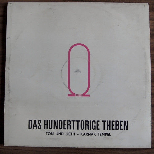 Gaston Bonheur, Georges Delerue : Temple Von Karnak (Das Hunderttorige Theben - Ton Und Licht) (2xLP, Ger)