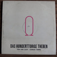 Gaston Bonheur, Georges Delerue : Temple Von Karnak (Das Hunderttorige Theben - Ton Und Licht) (2xLP, Ger)