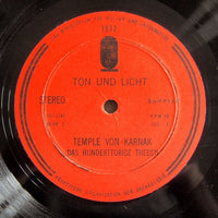 Gaston Bonheur, Georges Delerue : Temple Von Karnak (Das Hunderttorige Theben - Ton Und Licht) (2xLP, Ger)