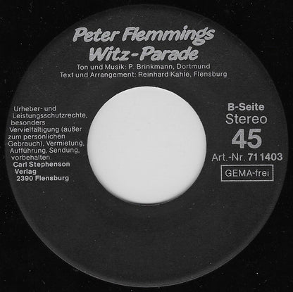 Peter Flemming : Peter Flemmings Witz-Parade (7")