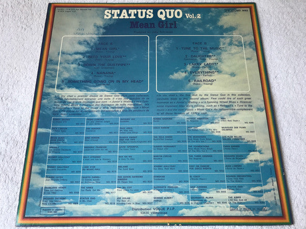 Status Quo : Vol.2 Mean Girl (LP, Comp)