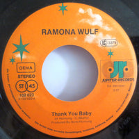 Ramona Wulf : Thank You Baby / Cats' Eye (7", Single)
