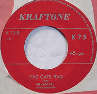Orchestre Ali And His Boys / Arvanitas Et Son Ensemble : Mustapha / Five Cats Rag (7")