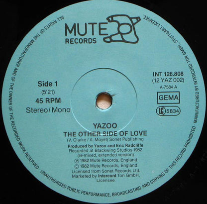 Yazoo : The Other Side Of Love (12", Single)