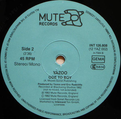 Yazoo : The Other Side Of Love (12", Single)