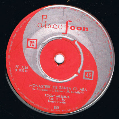 Rocky Messina : Buona Notte Bambino / Monastere De Santa Chiara (7", Single, 4-P)