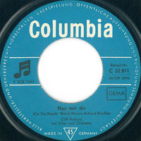 Cliff Richard : Das Ist Die Frage Aller Fragen / Nur Mit Dir (7", Single, Mono)