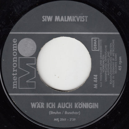 Siw Malmkvist : Küsse Nie Nach Mitternacht (7", Single)