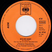 Aum (2) : Bye Bye Baby / Resurrection (7", Single, Promo)