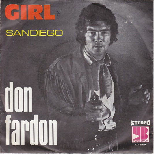 Don Fardon : Girl (7", Single)
