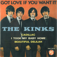 The Kinks : Got Love If You Want It (7", EP)