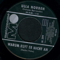 Ulla Norden : Warum Ruft Er Nicht An  (7", Single)