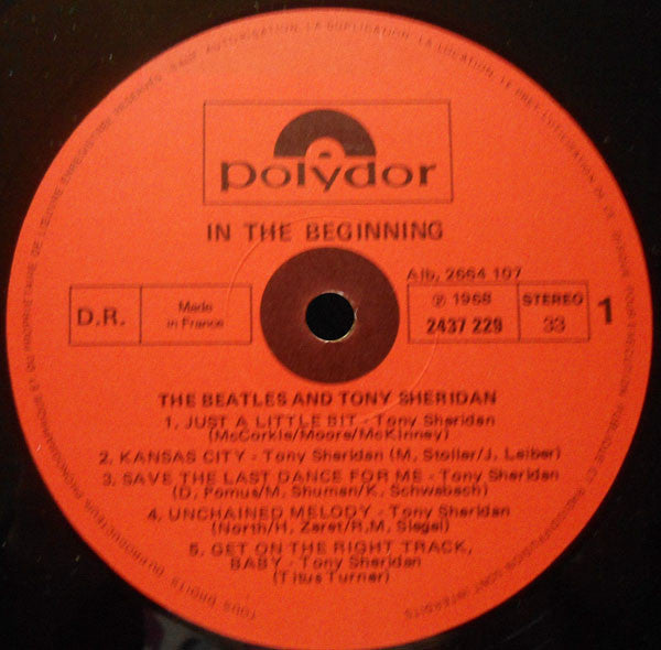 The Beatles : The Beatles First (2xLP, Comp, RE)