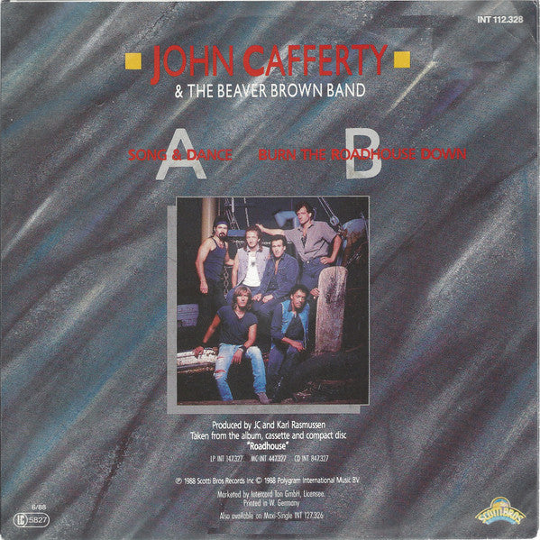 John Cafferty And The Beaver Brown Band : Song & Dance (7", Single)