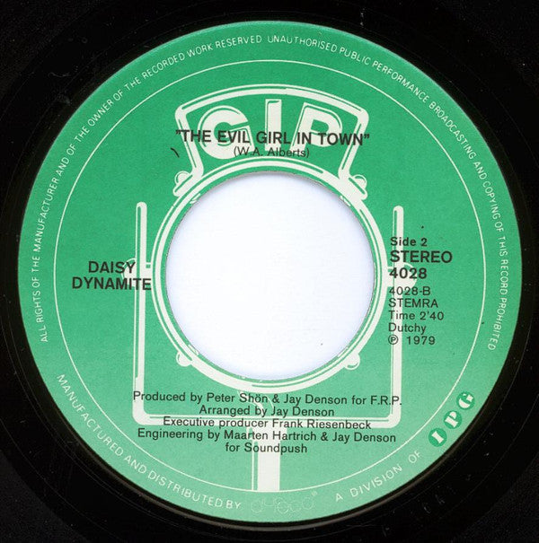 Daisy Dynamite : Jetset (7", Single)