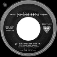 Heiner Lauterbach . Sabine von Maydell : Je T'aime Ich Liebe Dich (7", Single)