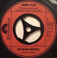 Barry Ryan : Sanctus Sanctus Halleluja (Pater, Et Filius, Spiritus Sanctus) (7", Single)