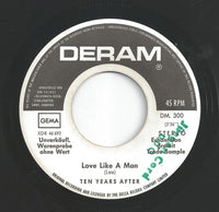 Ten Years After : Love Like A Man (7", Single, Promo)