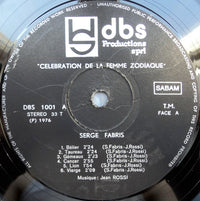Serge Fabris - Jean Rossi : Célélebration De La Femme Au Zodiaque (LP)