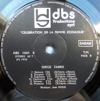 Serge Fabris - Jean Rossi : Célélebration De La Femme Au Zodiaque (LP)