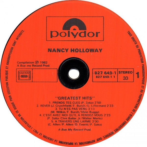 Nancy Holloway : Greatest Hits (LP, Comp)