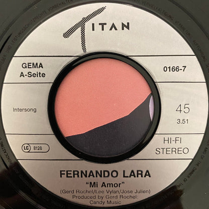 Fernando Lara : Mi Amor (7", Single)