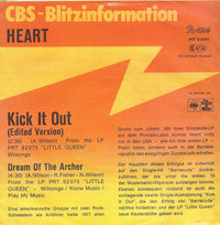 Heart : Kick It Out (7", Single, Promo)