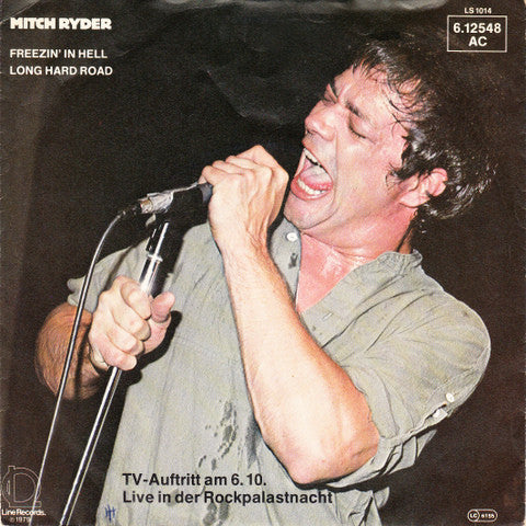 Mitch Ryder : Freezin' In Hell (7", Single)