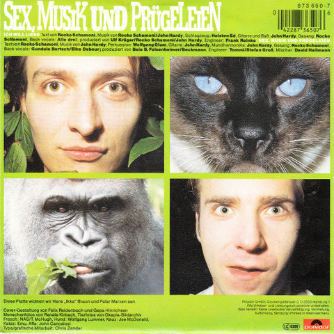 King Rocko Schamoni & The Explosions : Ich Will Liebe (7", Single)