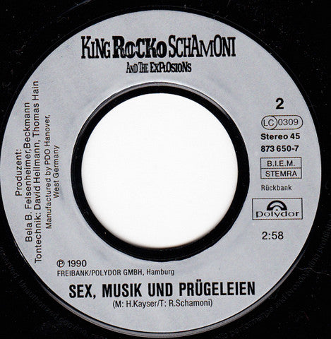 King Rocko Schamoni & The Explosions : Ich Will Liebe (7", Single)