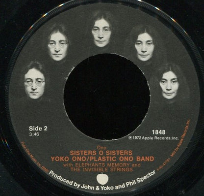 John Lennon / Plastic Ono Band* With Elephant's Memory* And Invisible Strings : Woman Is The Nigger Of The World (7", Single, Jac)