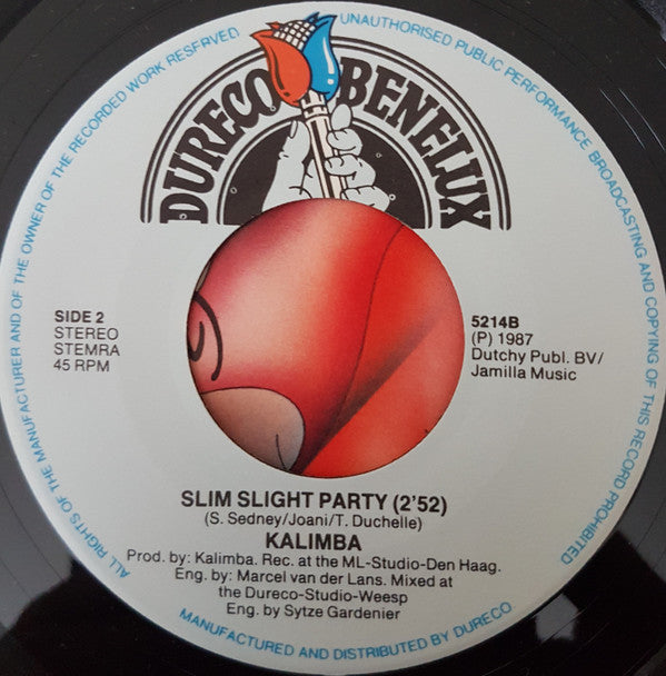 Kalimba (6) : Lijnen Lijnen (Slanke Lijnen) (7")