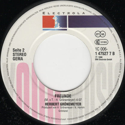 Herbert Grönemeyer : Deine Liebe Klebt (7", Single)