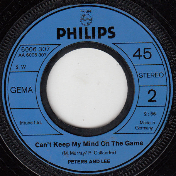 Peters & Lee : Welcome Home (7", Single)