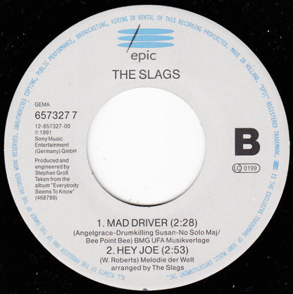 The Slags : Just A Dream (7", EP)