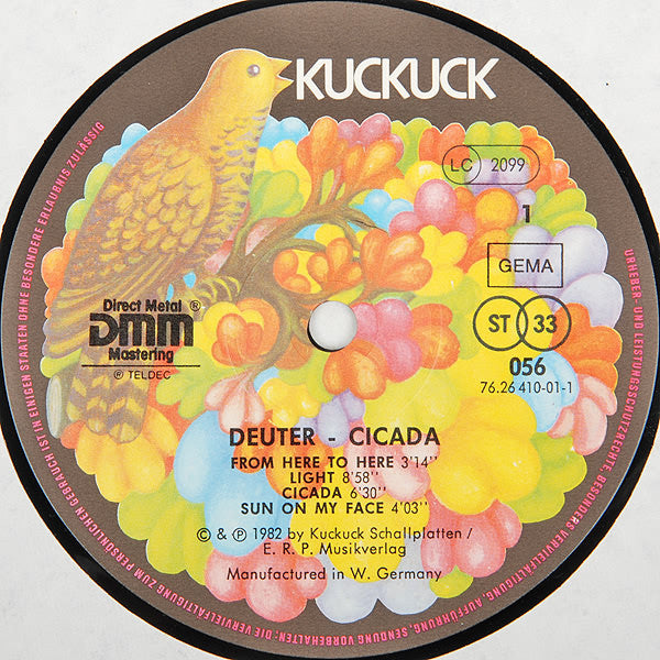 Deuter : Cicada (LP, Album)