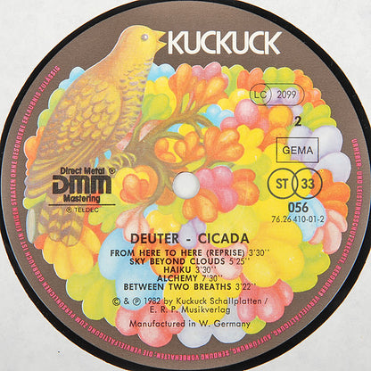 Deuter : Cicada (LP, Album)