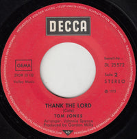 Tom Jones : Letter To Lucille (7", Single)