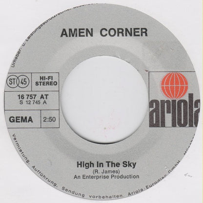 Amen Corner : High In The Sky  /  (If Paradise Is) Half As Nice (7", Single, RE)