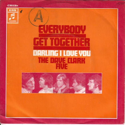 The Dave Clark Five : Everybody Get Together (7")