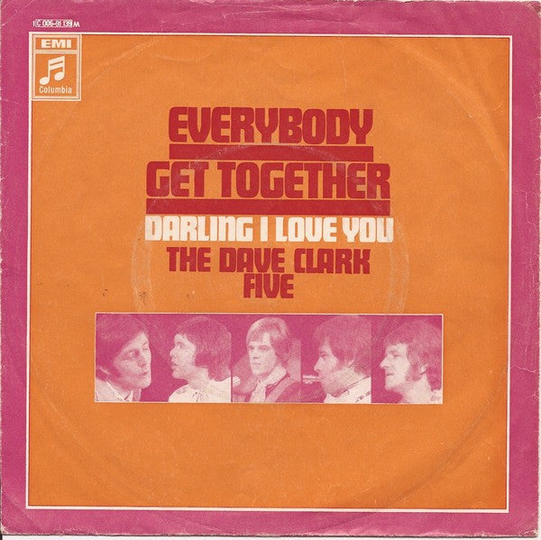 The Dave Clark Five : Everybody Get Together (7")