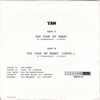 YAM (3) : You Took My Heart (7", Single)