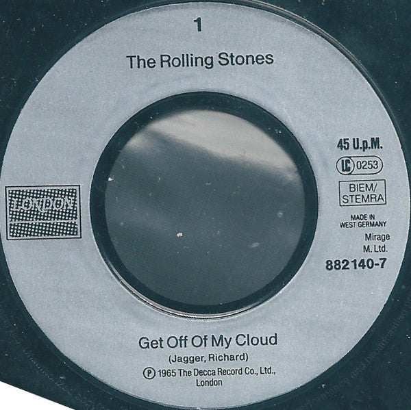 The Rolling Stones : Get Off Of My Cloud (7", Single, RE, Gre)