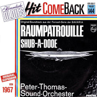 Peter Thomas Sound Orchestra : Raumpatrouille (7", Single, RE, Blu)