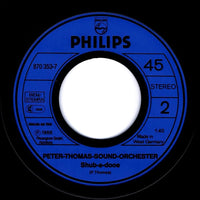 Peter Thomas Sound Orchestra : Raumpatrouille (7", Single, RE, Blu)