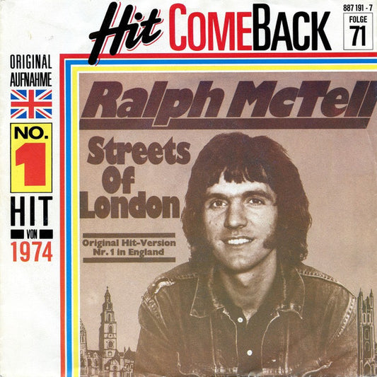 Ralph McTell : Streets Of London (7", Single, RE)