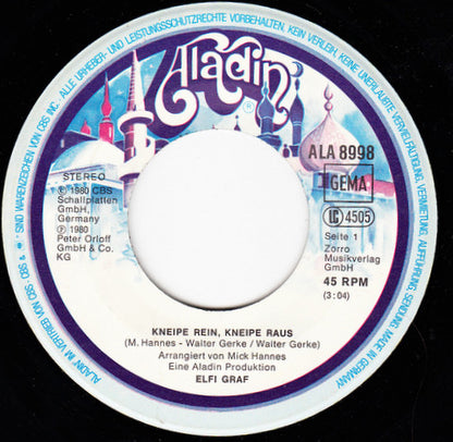 Elfi Graf : Kneipe Rein, Kneipe Raus (7", Single)